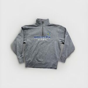 Jansport Medium Hofstra University 1/4 Zip Campus Pullover Gray